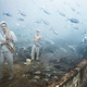 Illustration for article titled The Astonishing Treasures of Underwater Art Galleries